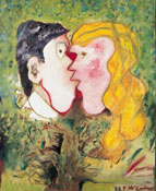 Kissing Linda